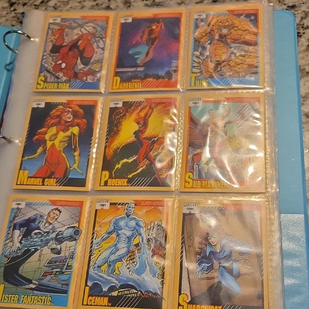 1991 Marvel Trading Cards